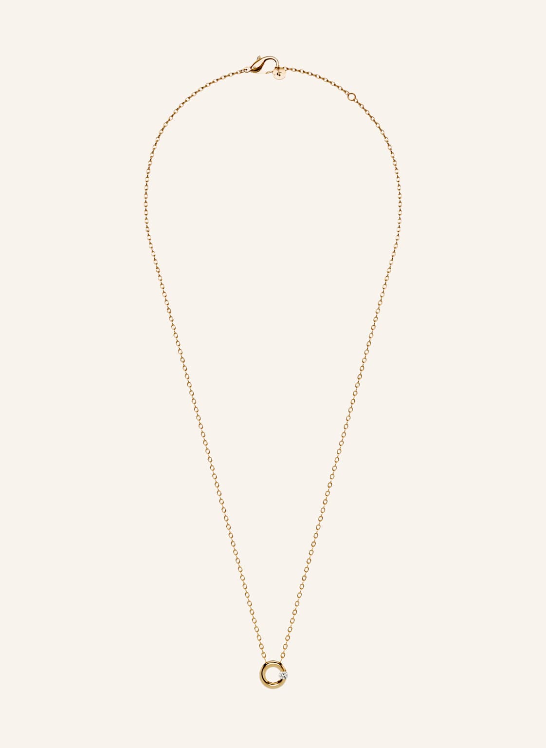 Niessing Kette Spannring® gold von NIESSING