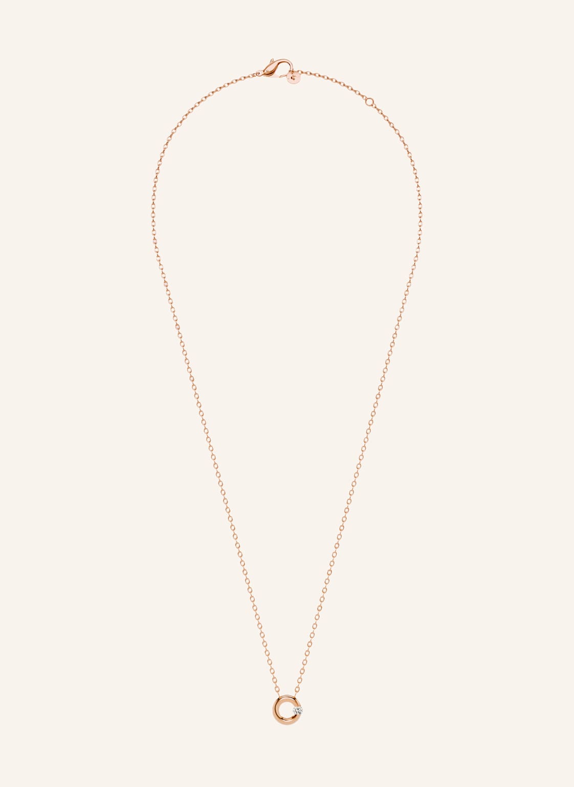 Niessing Kette Spannring® rosegold von NIESSING