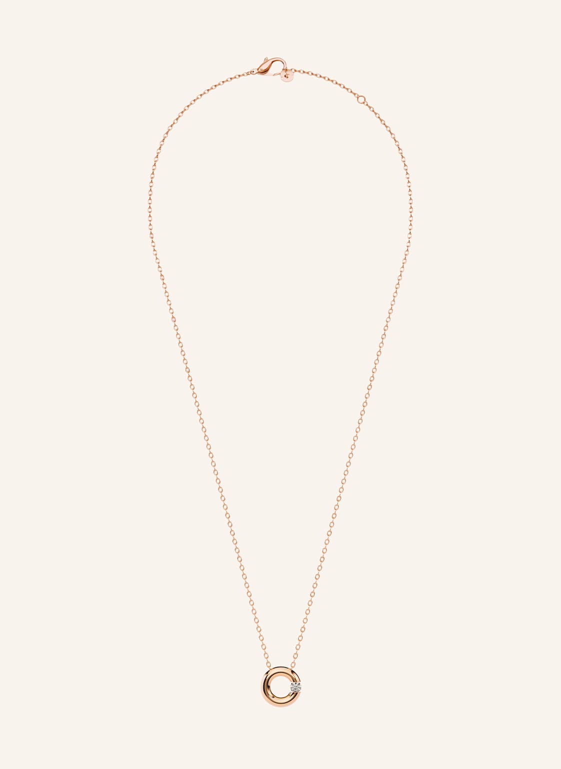 Niessing Kette Spannring® rosegold von NIESSING