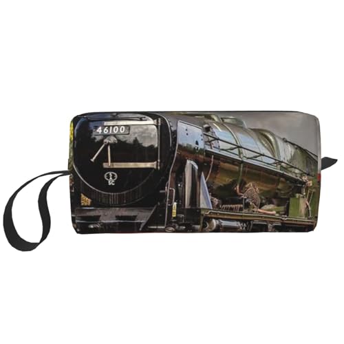 Trainieren Sie Scottish Borders, Make-up-Tasche, Kosmetiktasche, tragbare Reise-Kulturtasche, Make-up-Tasche, Organizer von NIHAPUDW