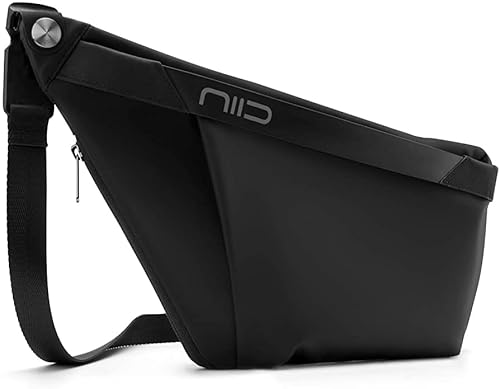 NIID-FINO F4 Sling Rucksack Schultertaschen Crossbody Brusttasche Herren für Herren Multipurpose Daypack Anti-Diebstahl & Wasserresistent von NIID