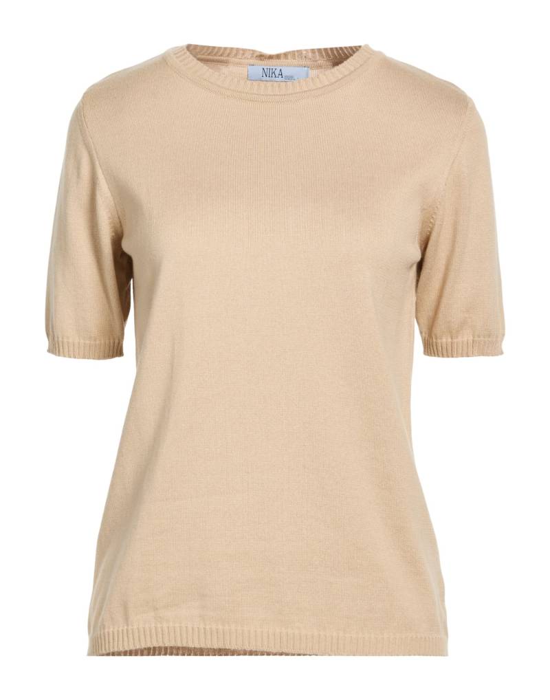 NIKA STUDIO VERONA Pullover Damen Beige von NIKA STUDIO VERONA