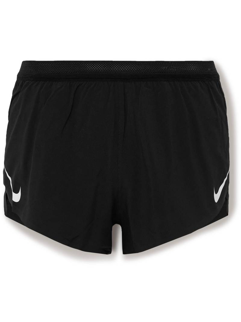 NIKE RUNNING - AeroSwift 2" Straight-Leg Dri-FIT ADV Shorts - Men - Black - XXL von NIKE RUNNING