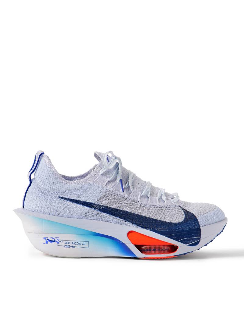 NIKE RUNNING - Air Zoom Alphafly 3 Flyknit Sneakers - Men - Gray - US 11.5 von NIKE RUNNING
