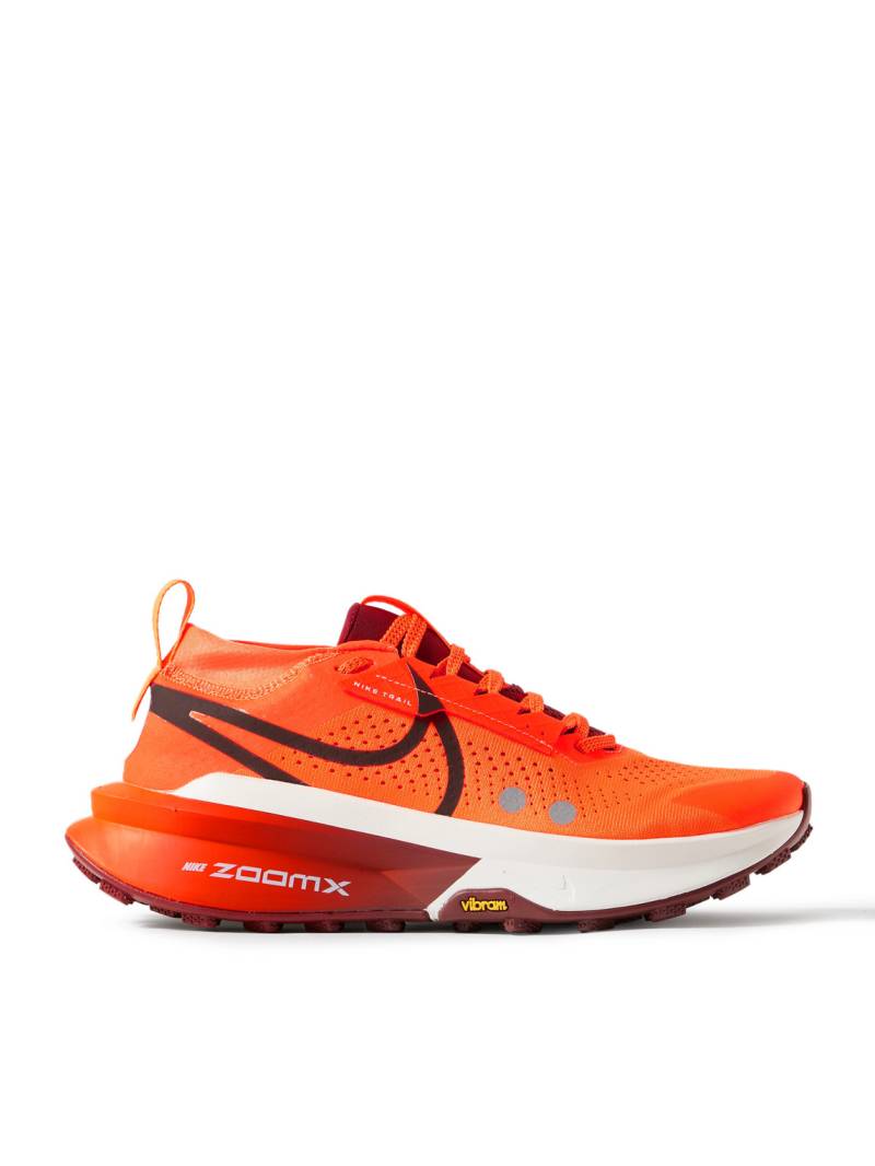 NIKE RUNNING - Zegama 2 Rubber-Trimmed Mesh Trail Running Sneakers - Men - Orange - US 9.5 von NIKE RUNNING