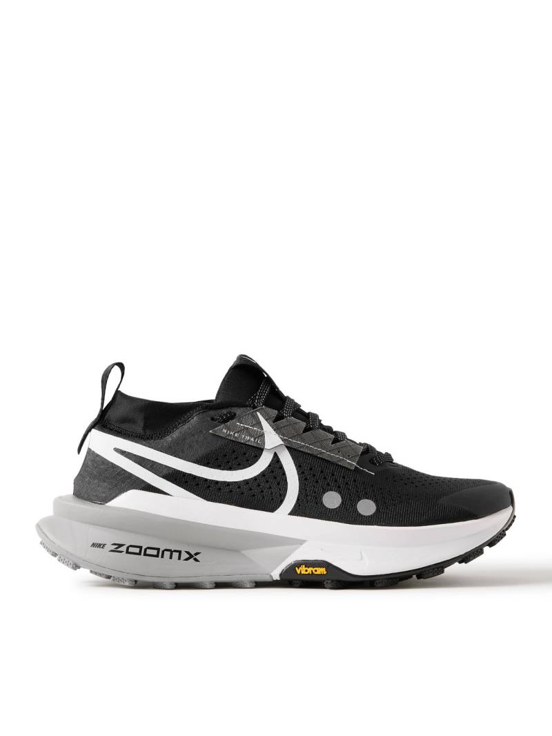 NIKE RUNNING - Zegama 2 Stretch-Jersey and Rubber-Trimmed Mesh Trail Running Sneakers - Men - Black - US 10.5 von NIKE RUNNING