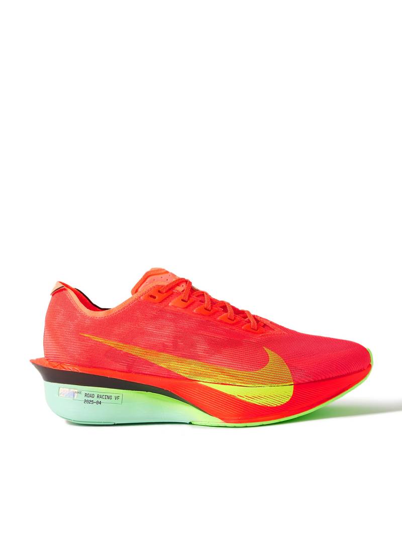 NIKE RUNNING - ZoomX Vaporfly NEXT% 4 Mesh Running Sneakers - Men - Red - US 11.5 von NIKE RUNNING