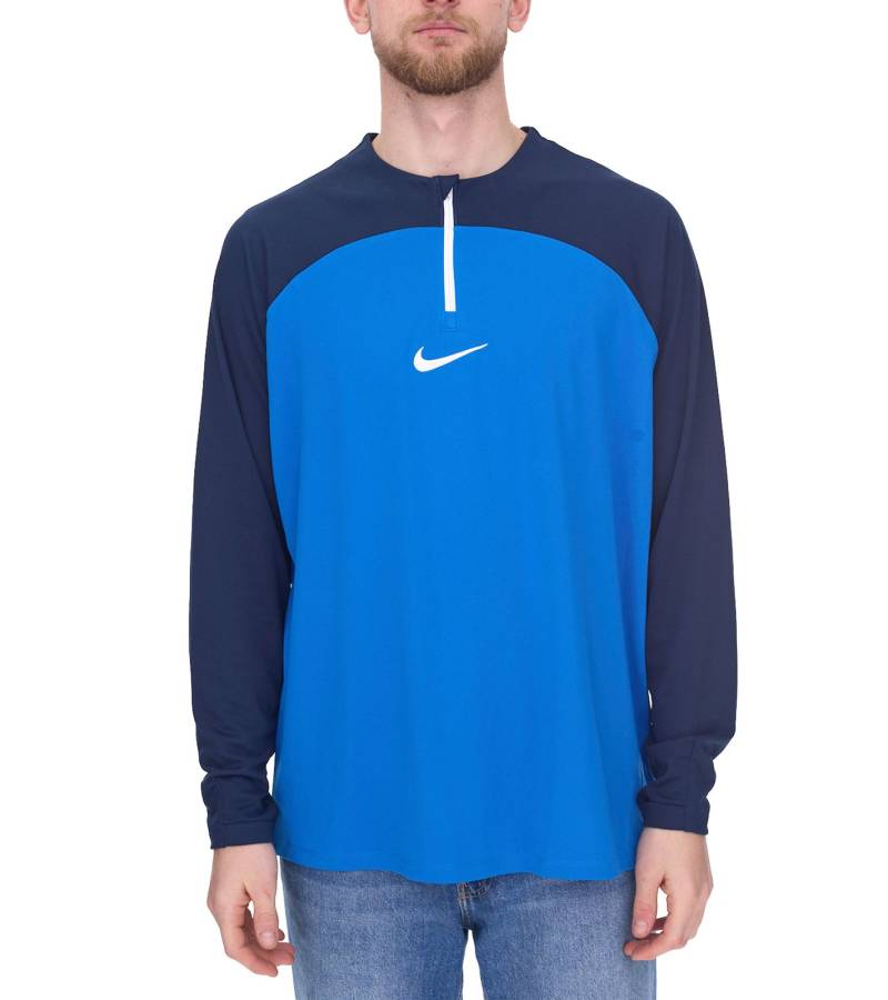 NIKE Academy Pro Dry Drill Longsleeve Herren Trainingsjacke mit Half-Zip Sportjacke mit Dry-Fit DH9230-463 Blau NIKE Academy Pro Dry Drill Longsleeve Herren Trainingsjacke mit Half-Zip Sportjacke mit Dry-Fit DH9230-463 Blau von NIKE