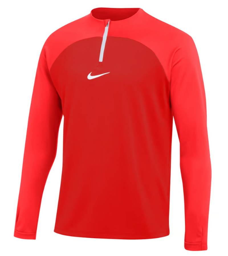 NIKE Academy Pro Dry Drill Longsleeve Herren Trainingsjacke mit Half-Zip Sportjacke mit Dry-Fit DH9230-657 Rot von NIKE