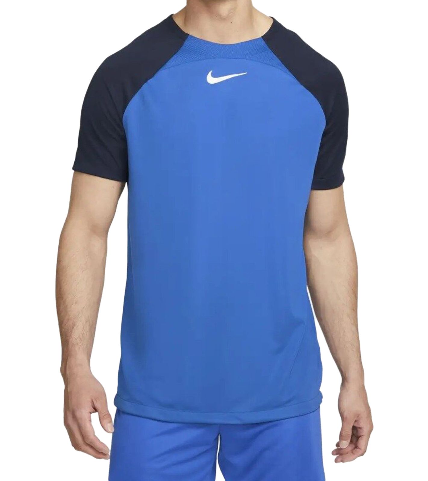 NIKE Academy Pro Herren Trainings-Shirt mit Dri-FIT-Technologie Sport-Shirt mit Mesh-Einsätzen Kurzarm-Shirt DH9225-463 Blau/Navy von NIKE
