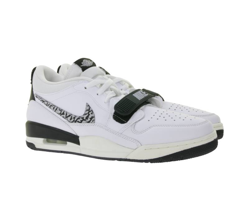 NIKE Air Jordan Legacy 312 Herren Low-Top Sneaker im Retro-Look Turn-Schuhe CD7069 110 Weiß/Schwarz von NIKE