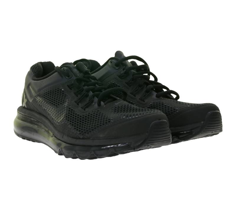 NIKE Air Max 2013 Kinder Sneaker Mädchen und Jungen Turnschuhe mit Air-Dämpfung 555426-010 Schwarz von NIKE