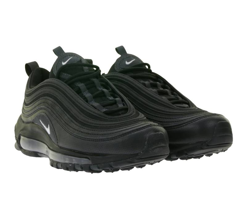 NIKE Air Max 97 Kinder Sneaker Mädchen und Jungen Turnschuhe mit Air-Dämpfung 921522-011 Schwarz von NIKE