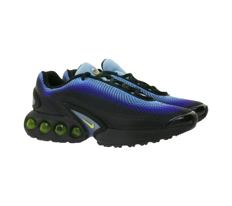 NIKE Air Max DN SE Herren Sneaker mit Dynamic Air-Element extravagante Turn-Schuhe HM0810-401 Blau/Schwarz/Gelb von NIKE