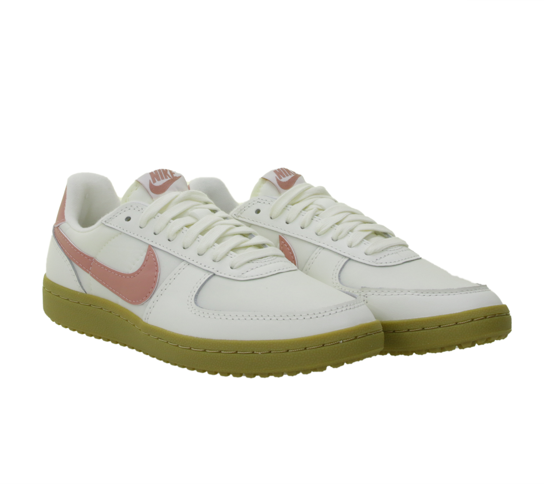 NIKE Field General ´82 Herren Low-Top-Sneaker Damen Retro Turnschuhe Echtleder-Sneaker HV3873 133 Rosa/Beige von NIKE