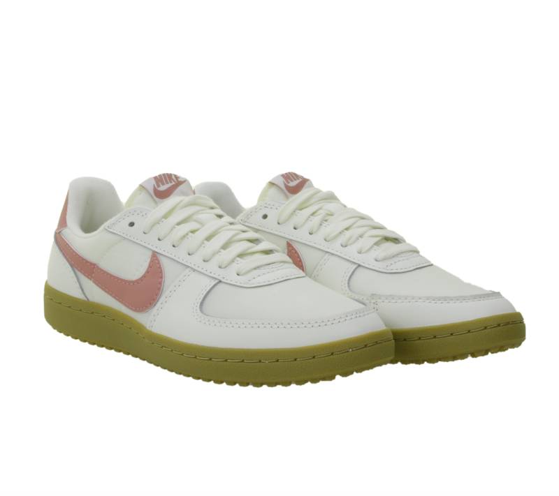 NIKE Field General ´82 Herren Low-Top-Sneaker Damen Retro Turnschuhe Echtleder-Sneaker HV3873 133 Rosa/Beige von NIKE
