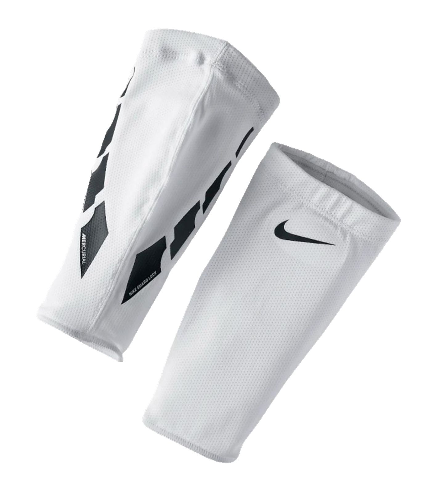 NIKE Guard Lock Elite Sleeves für Schienbeinschoner funktionelle Ballsport-Ausrüstung Fußball SE0173-103 Weiß von NIKE