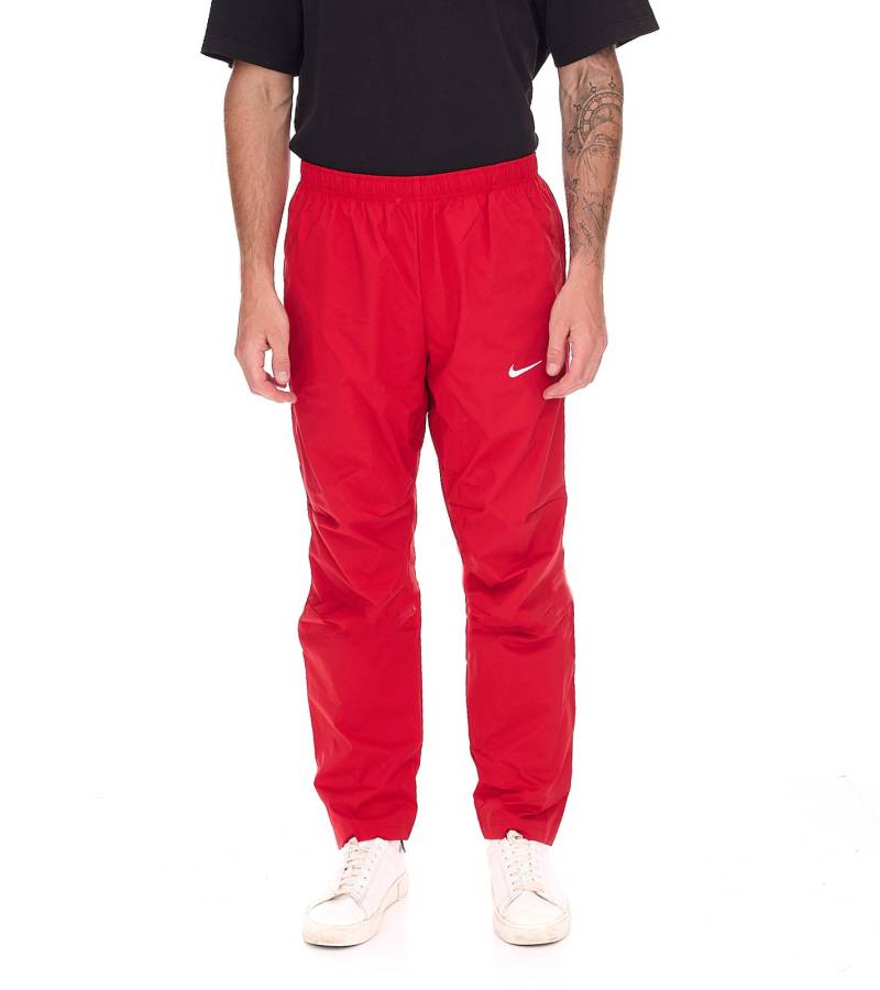 NIKE Herren Trainings-Hose mit DRI-FIT-Technologie leichte Sport-Hose atmungsaktive Fußball-Hose Slim-Fit NT0321-657 Rot von NIKE