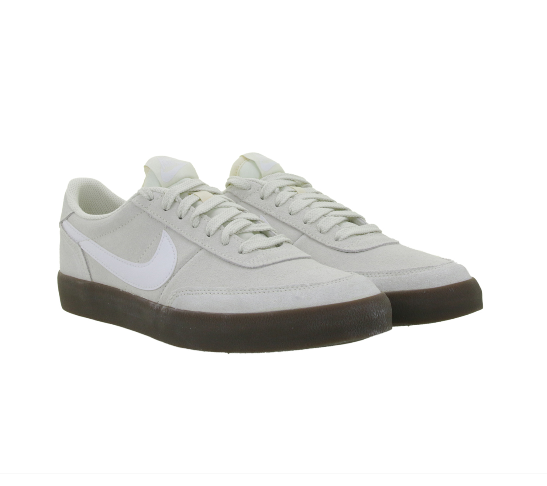 NIKE Killshot 2 Herren Sneaker im Retro-Look Damen Tennis-Schuhe Echtleder-Schuhe FQ8903-100 Beige/Weiß von NIKE