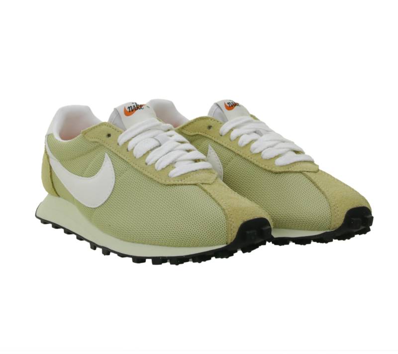 NIKE LD-1000 Damen Low-Top-Sneaker Retro Turnschuhe mit Echtleder Lauf-Schuhe HV3860-783 Beige/Weiß von NIKE