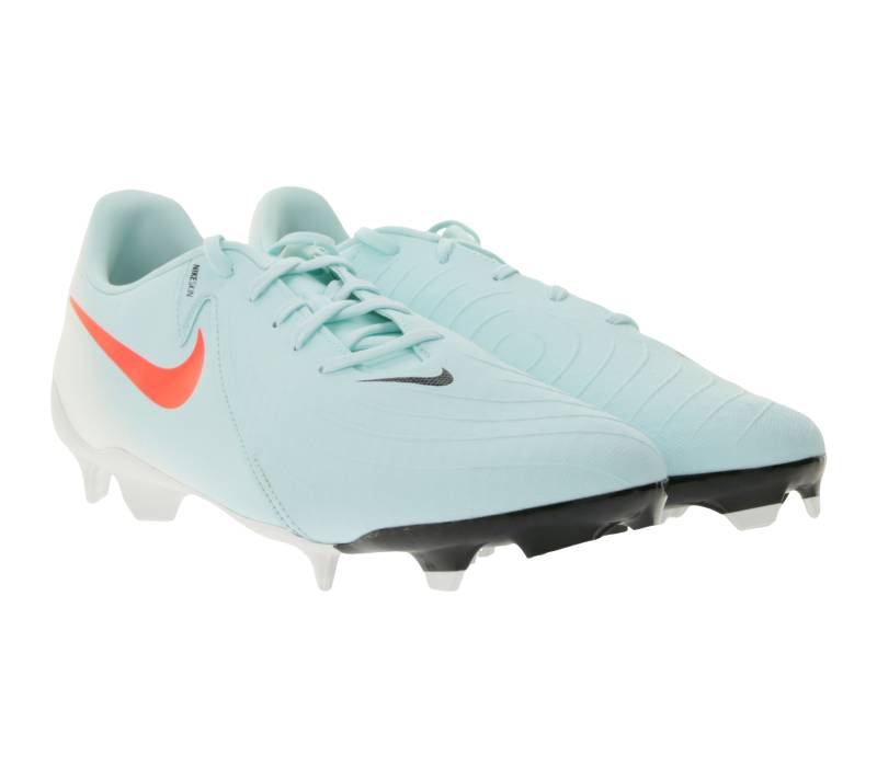 NIKE Phantom GX II 2 FG Academy FG/MG Fußball-Schuhe mit gedämpfter Innensohle Nocken-Schuhe FD6723 300 Türkis von NIKE