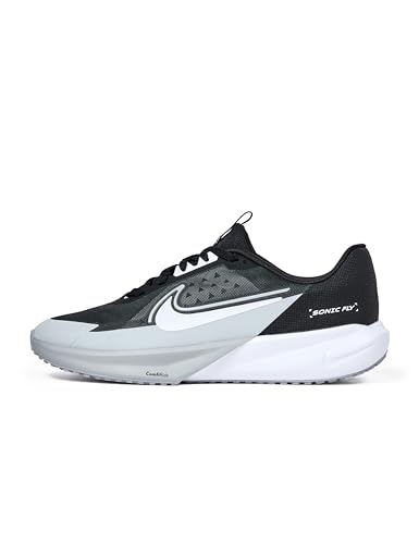 NIKE Sonic Fly Sneaker, Black/White/Wolf Grey, 35.5 EU von NIKE