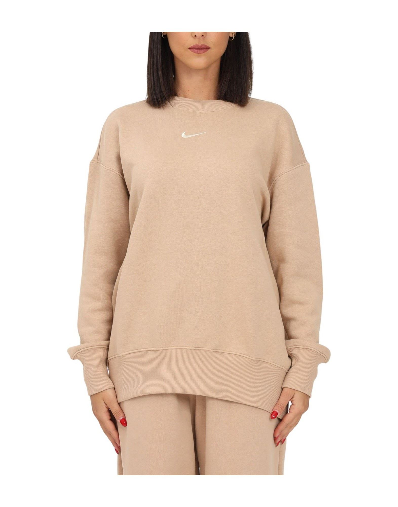 NIKE Sweatshirt Damen Beige von NIKE