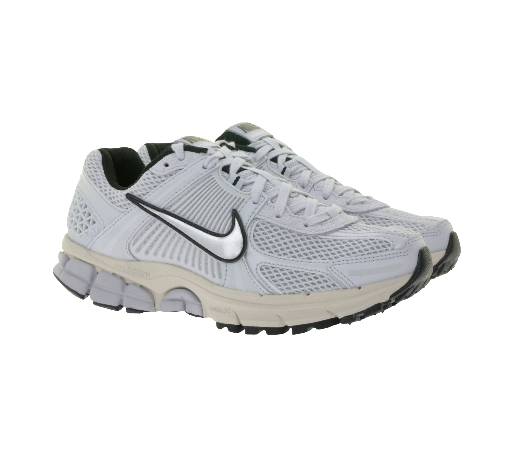 NIKE Zoom Vomero 5 Damen Lauf-Schuhe mit Vintage-Ästhetik Sport-Sneaker im mehrschichtigen Design FN6742 002 Grau von NIKE