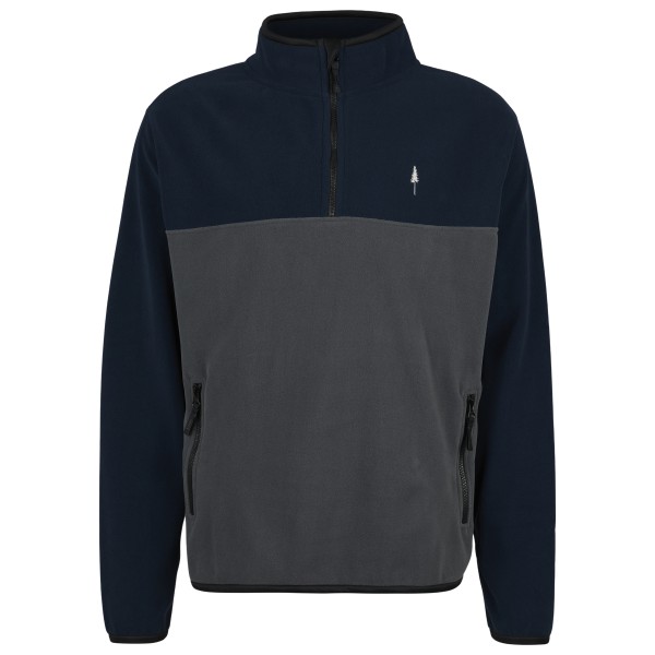 NIKIN - Treefleece Quarter Zip Colorblock - Fleecepullover Gr S blau von NIKIN