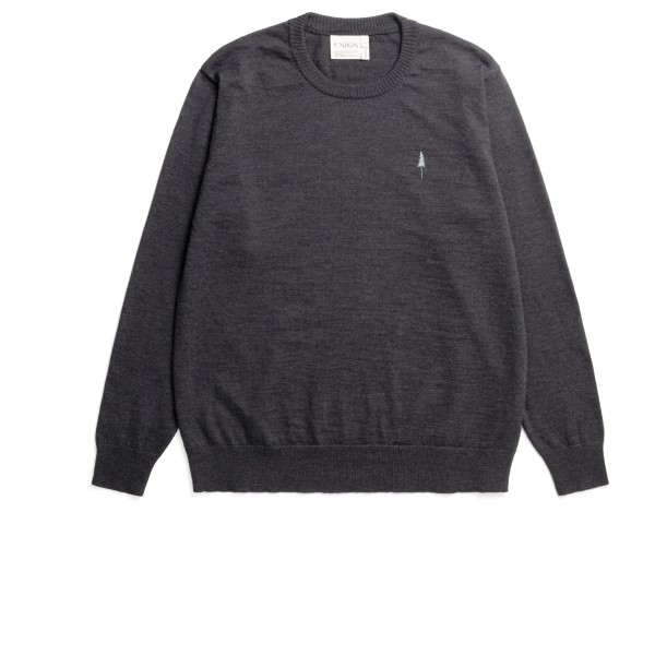 NIKIN - Treepullover Merino Wool - Merinopullover Gr S grau von NIKIN
