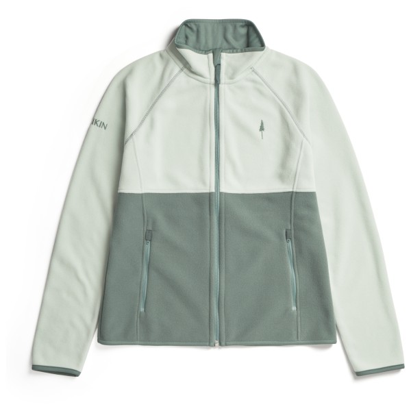 NIKIN - Women's TreeJacket Fleece Colorblock - Fleecejacke Gr XXL grau von NIKIN