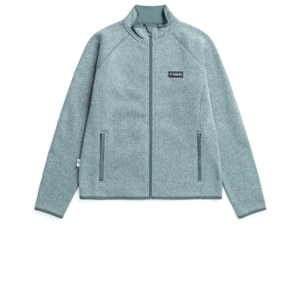 NIKIN - Women's Treejacket Knitted Fleece - Fleecejacke Gr M türkis von NIKIN