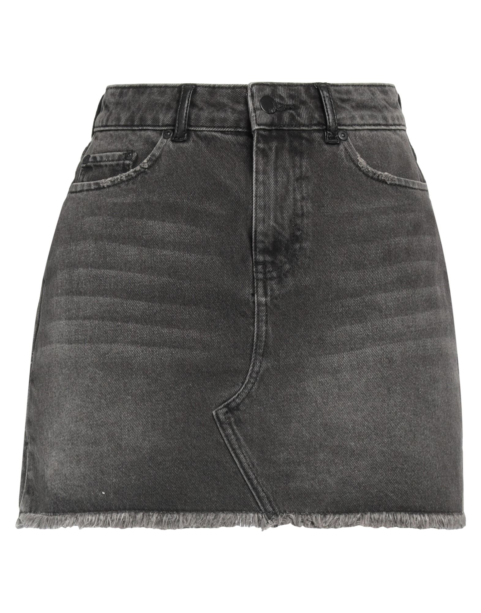 NIKKIE Jeansrock Damen Granitgrau von NIKKIE