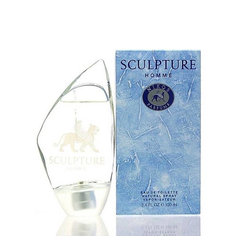 NIKOS PARFUMS Eau de Toilette Sculpture Homme, Glasflakon, Parfüm EDT, Herrenduft von NIKOS PARFUMS