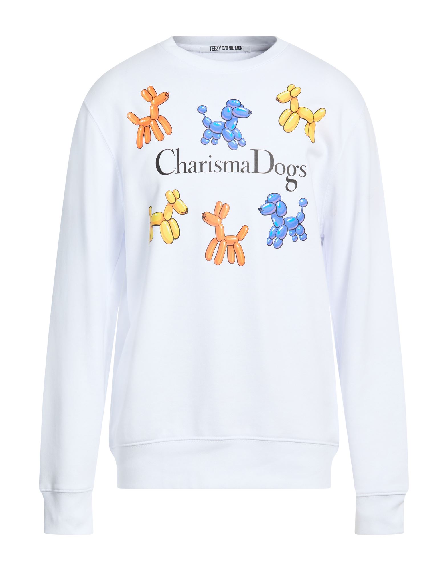 NIL+MON Sweatshirt Herren Weiß von NIL+MON