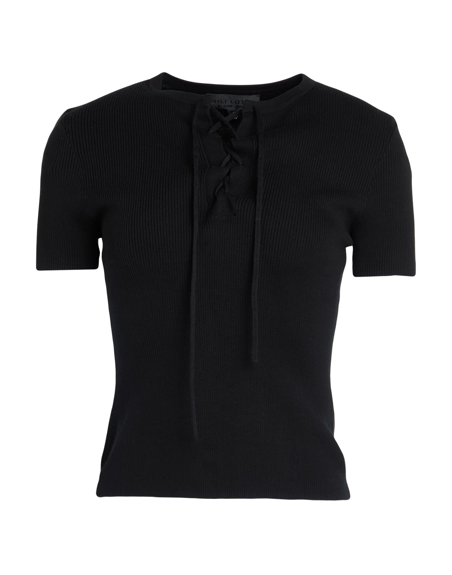 NILI LOTAN T-shirts Damen Schwarz NILI LOTAN T-shirts Damen Schwarz von NILI LOTAN