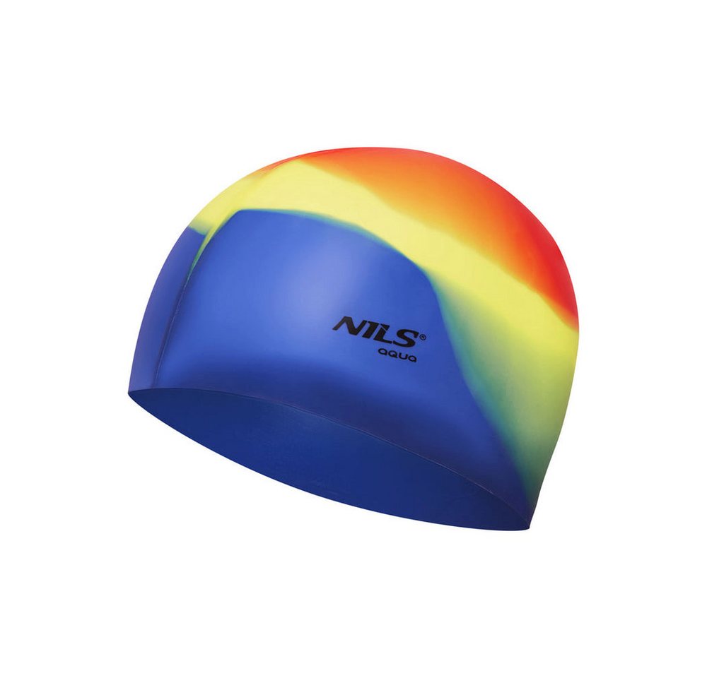 NILS AQUA Duschhaube Schwimmhaube Badekappe (Spar-Set, 1 St), Perfekte Passform durch elastisches Material, sitzt bequem von NILS AQUA