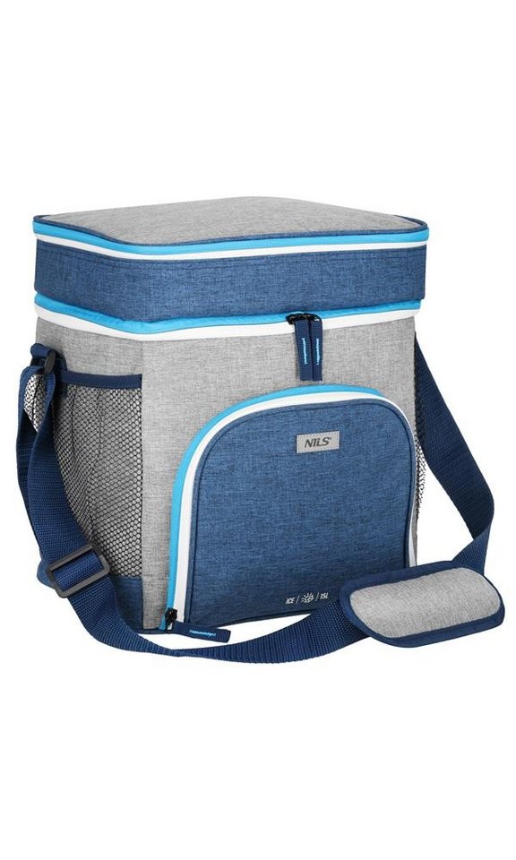 NILS CAMP Rucksack Kühlerucksack NC2902 15 Liter - grau/blau von NILS CAMP
