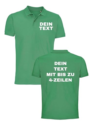 Herren T-Shirt Bedrucken Lassen - Mit Wunschtext personalisiert - Individuell als Geschenk für Männer selbst gestalten - Maigrün L Herren T-Shirt Bedrucken Lassen - Mit Wunschtext personalisiert - Individuell als Geschenk für Männer selbst gestalten - Maigrün L von NIMAMA