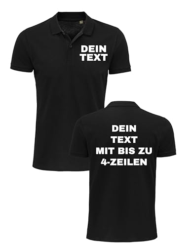 Herren T-Shirt Bedrucken Lassen - Mit Wunschtext personalisiert - Individuell als Geschenk für Männer selbst gestalten - Schwarz 3XL Herren T-Shirt Bedrucken Lassen - Mit Wunschtext personalisiert - Individuell als Geschenk für Männer selbst gestalten - Schwarz 3XL von NIMAMA