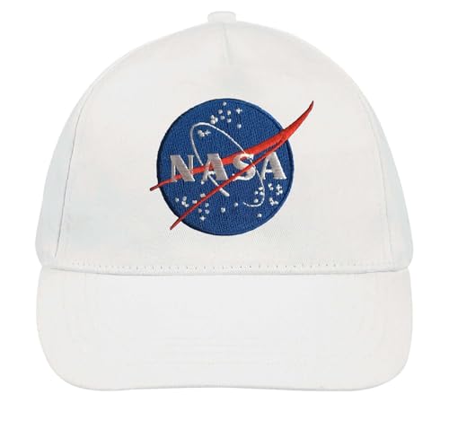 NIMAMA Kinder Jungen Mädchen Baseballcap mit NASA Motiv - für alle kleinen Astronauten - Weiß von NIMAMA