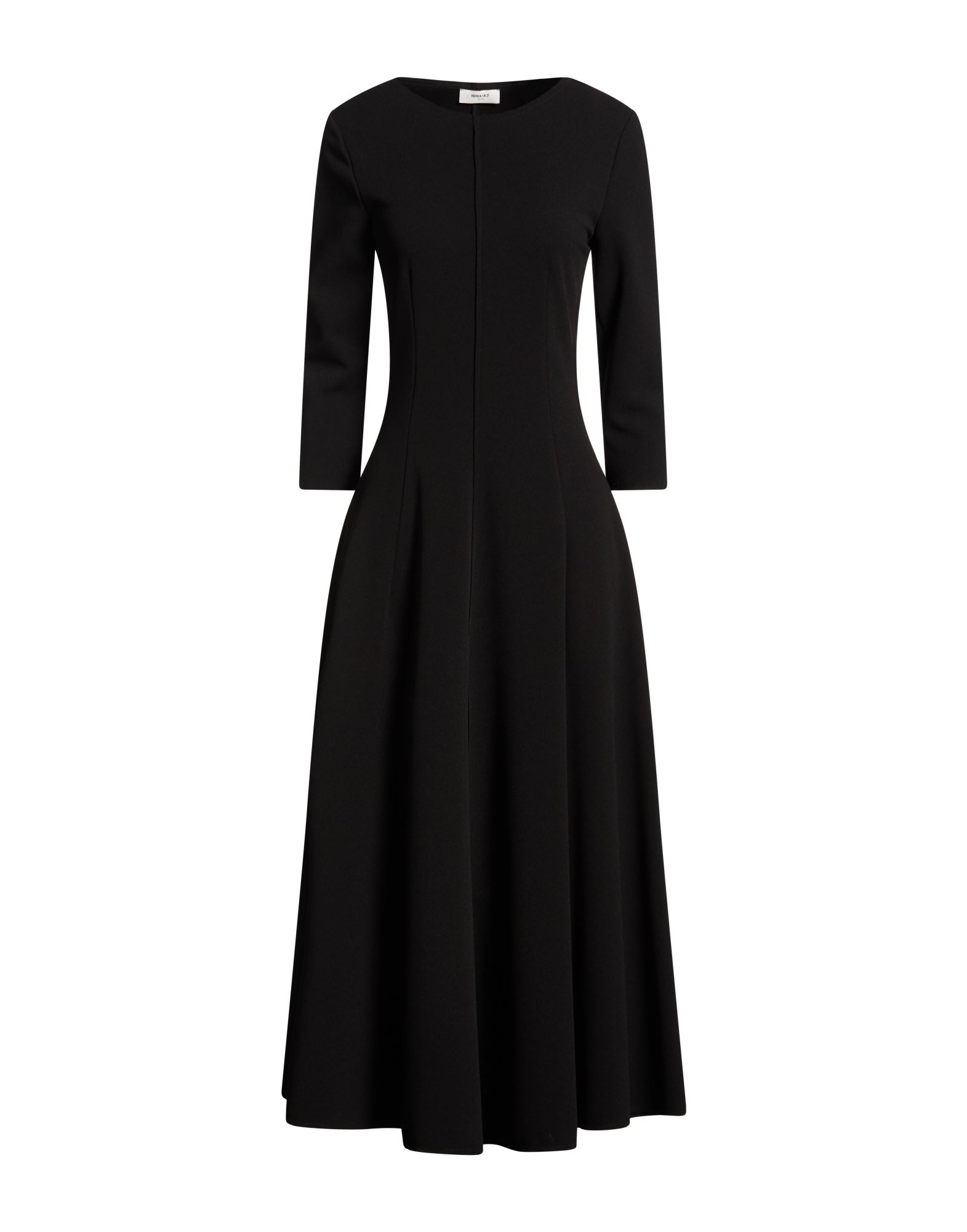 NINA 14.7 Midi-kleid Damen Schwarz von NINA 14.7