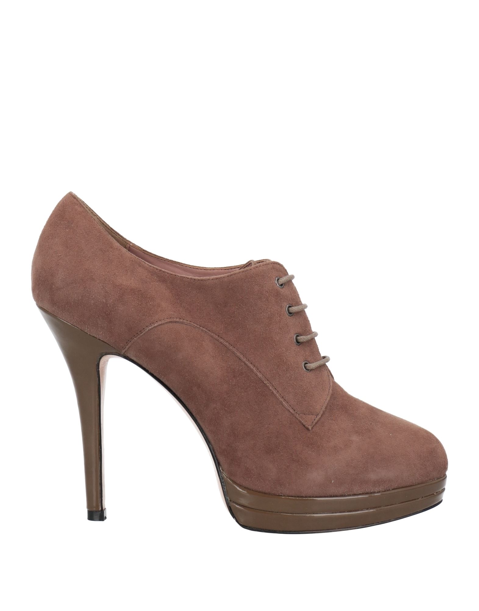 NINA MEUCCI Schnürschuh Damen Khaki von NINA MEUCCI