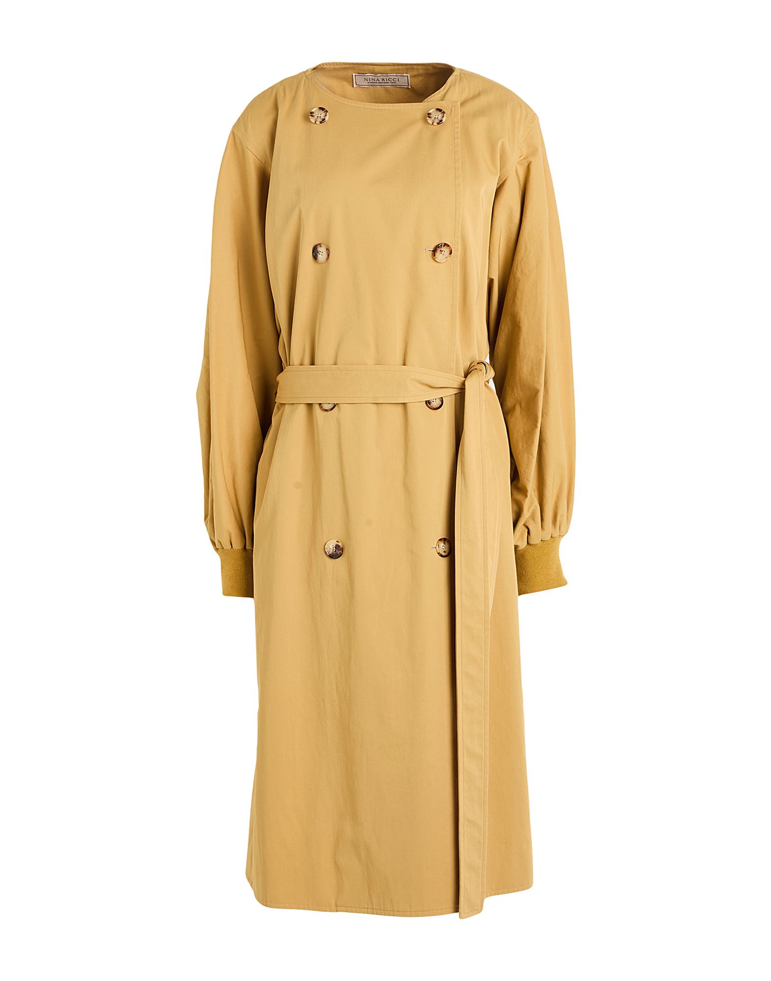 NINA RICCI Jacke, Mantel & Trenchcoat Damen Senf NINA RICCI Jacke, Mantel & Trenchcoat Damen Senf von NINA RICCI