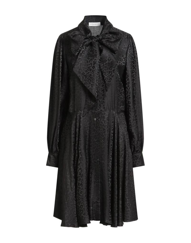 NINA RICCI Midi-kleid Damen Schwarz von NINA RICCI