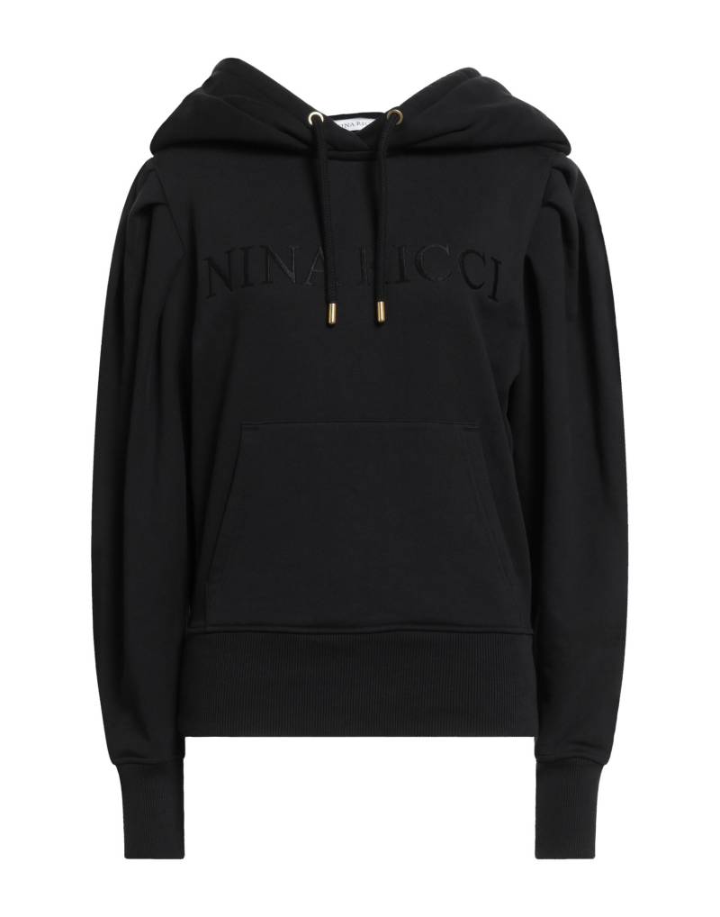 NINA RICCI Sweatshirt Damen Schwarz von NINA RICCI