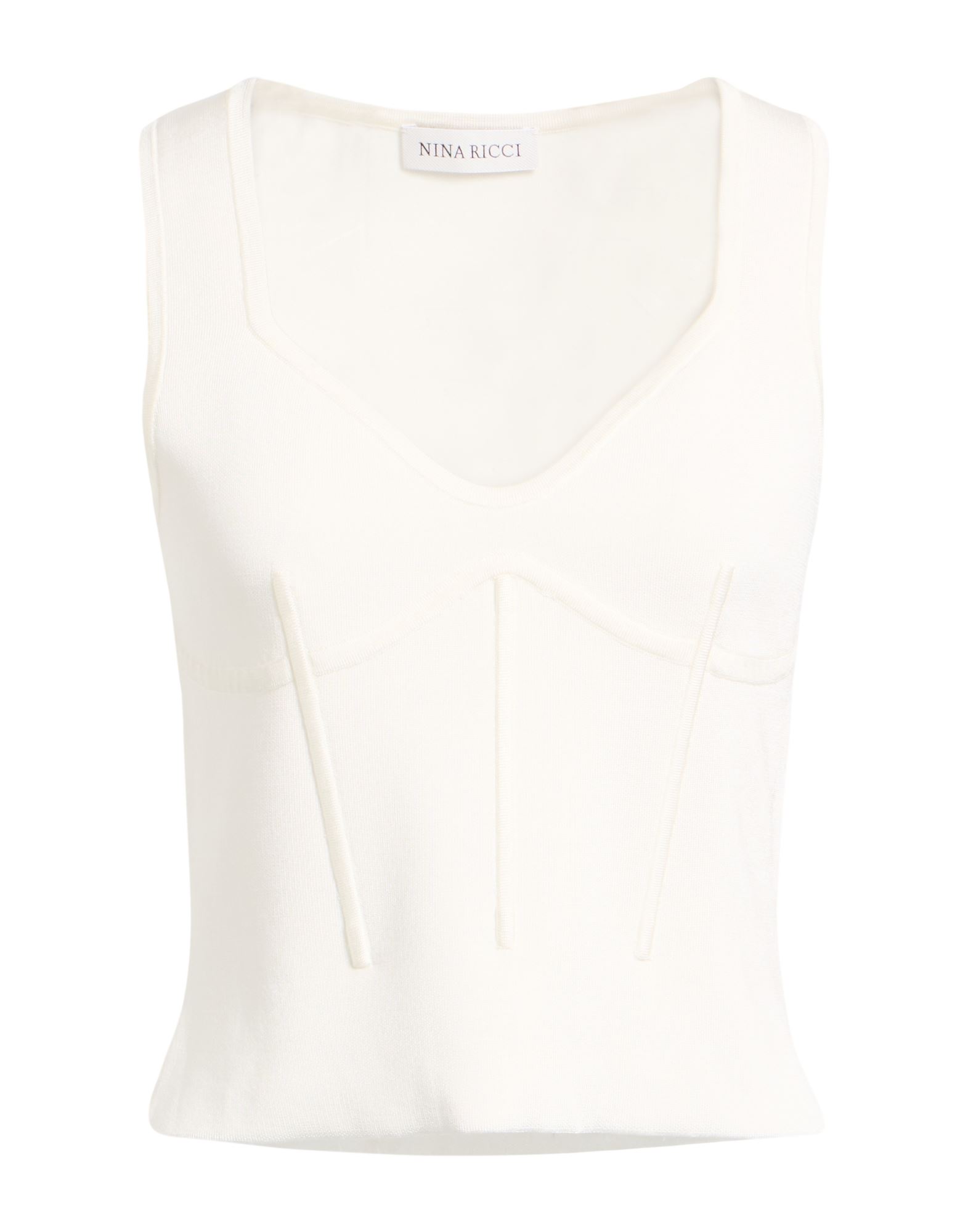 NINA RICCI Top Damen Weiß NINA RICCI Top Damen Weiß von NINA RICCI