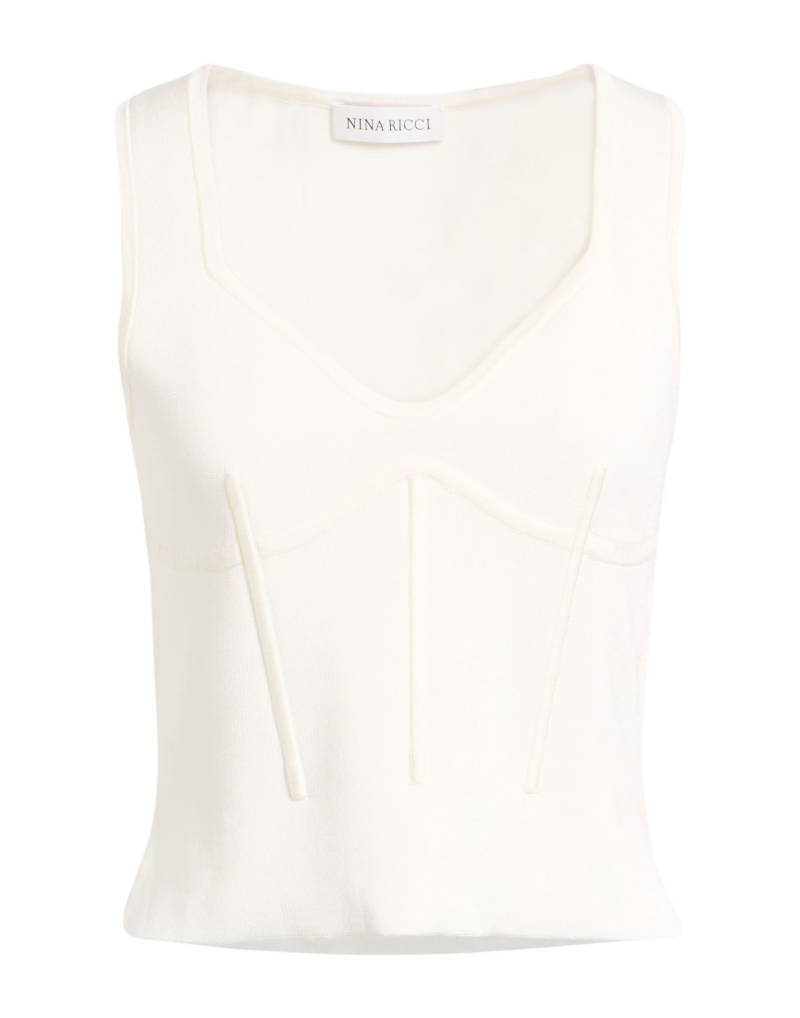 NINA RICCI Top Damen Weiß NINA RICCI Top Damen Weiß von NINA RICCI