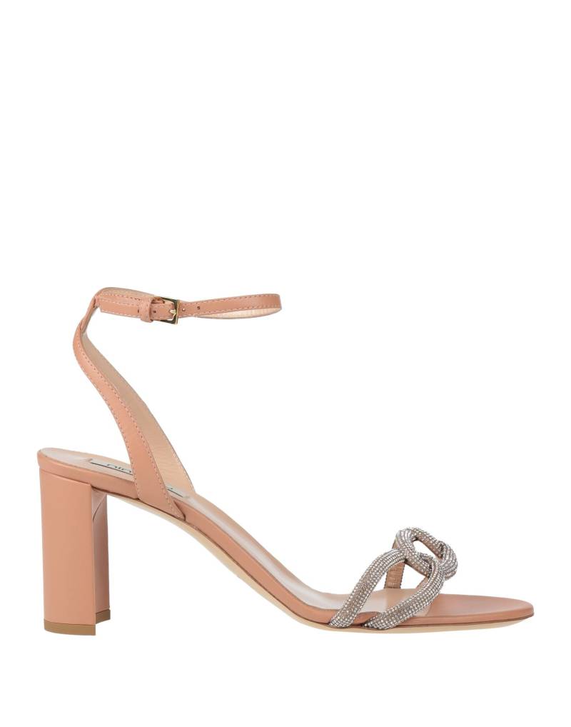 NINALILOU Sandale Damen Hellbraun von NINALILOU