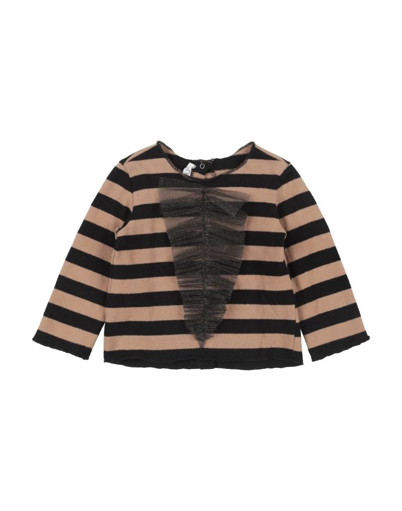 NINALUNA Pullover Kinder Kamel von NINALUNA